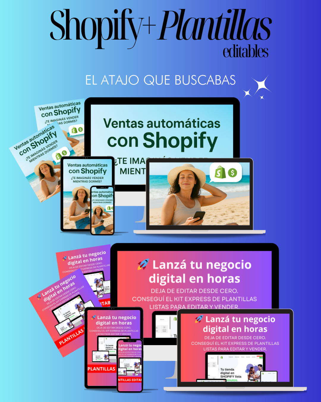 Bundle Ebook Metodo Shopify + Plantillas editables